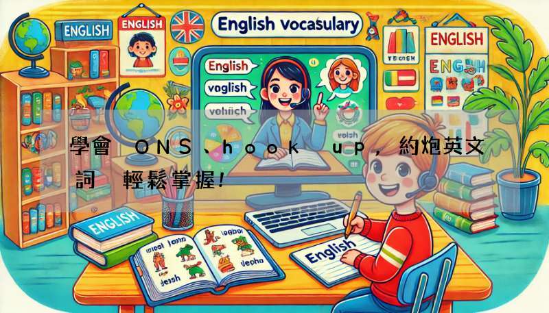 學會 ONS、hook up,約炮英文詞彙輕鬆掌握!